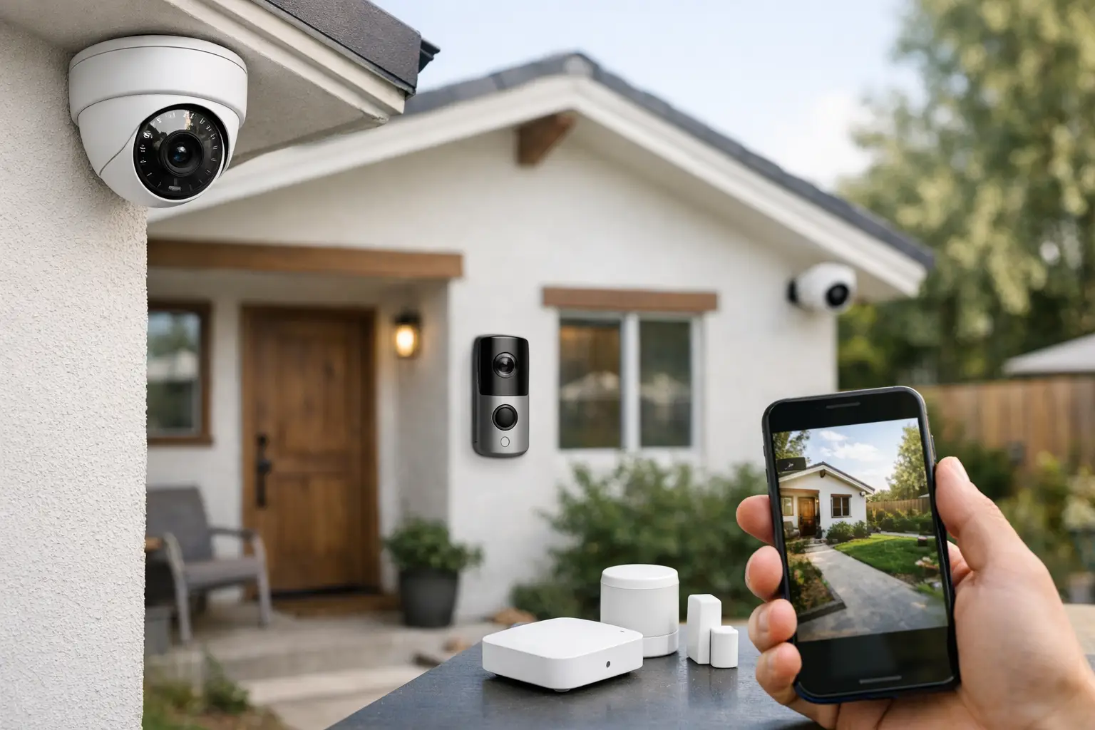 Sistema de vigilancia para casa pequeña