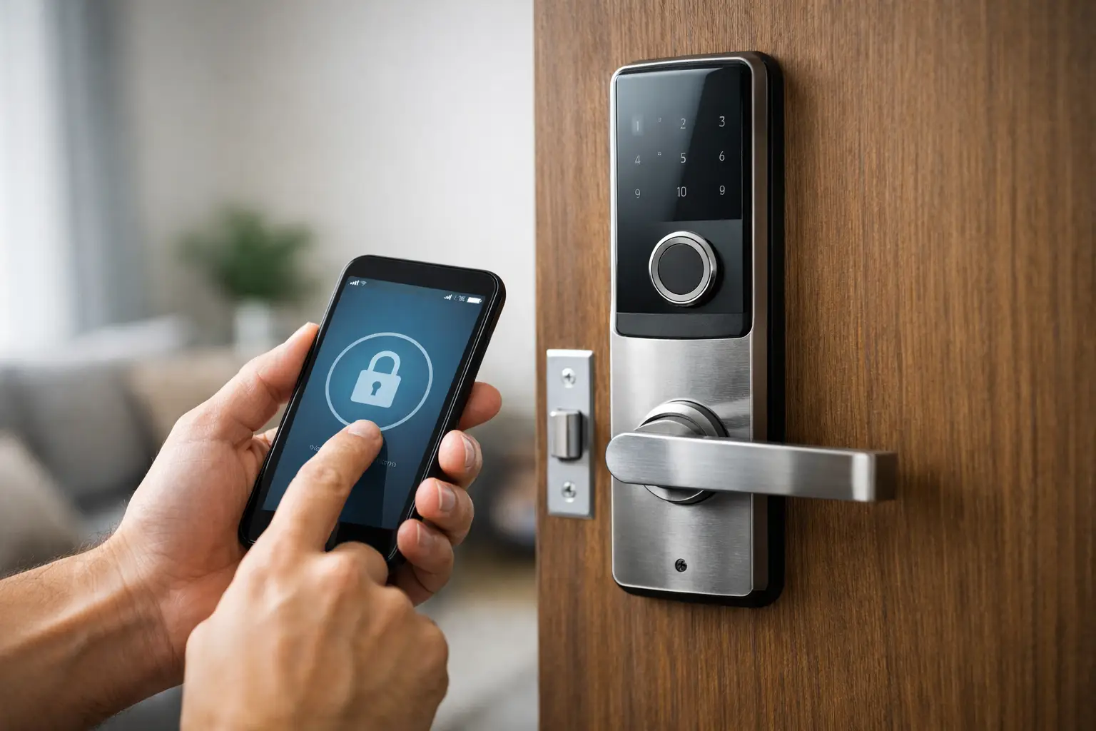 Cómo configurar cerradura con app paso a paso