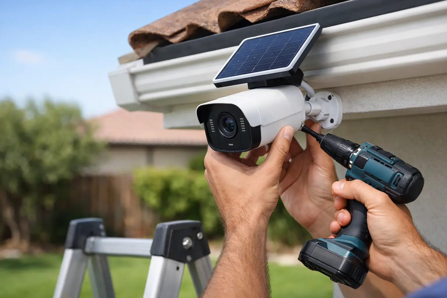 Cómo instalar cámara exterior solar paso a paso