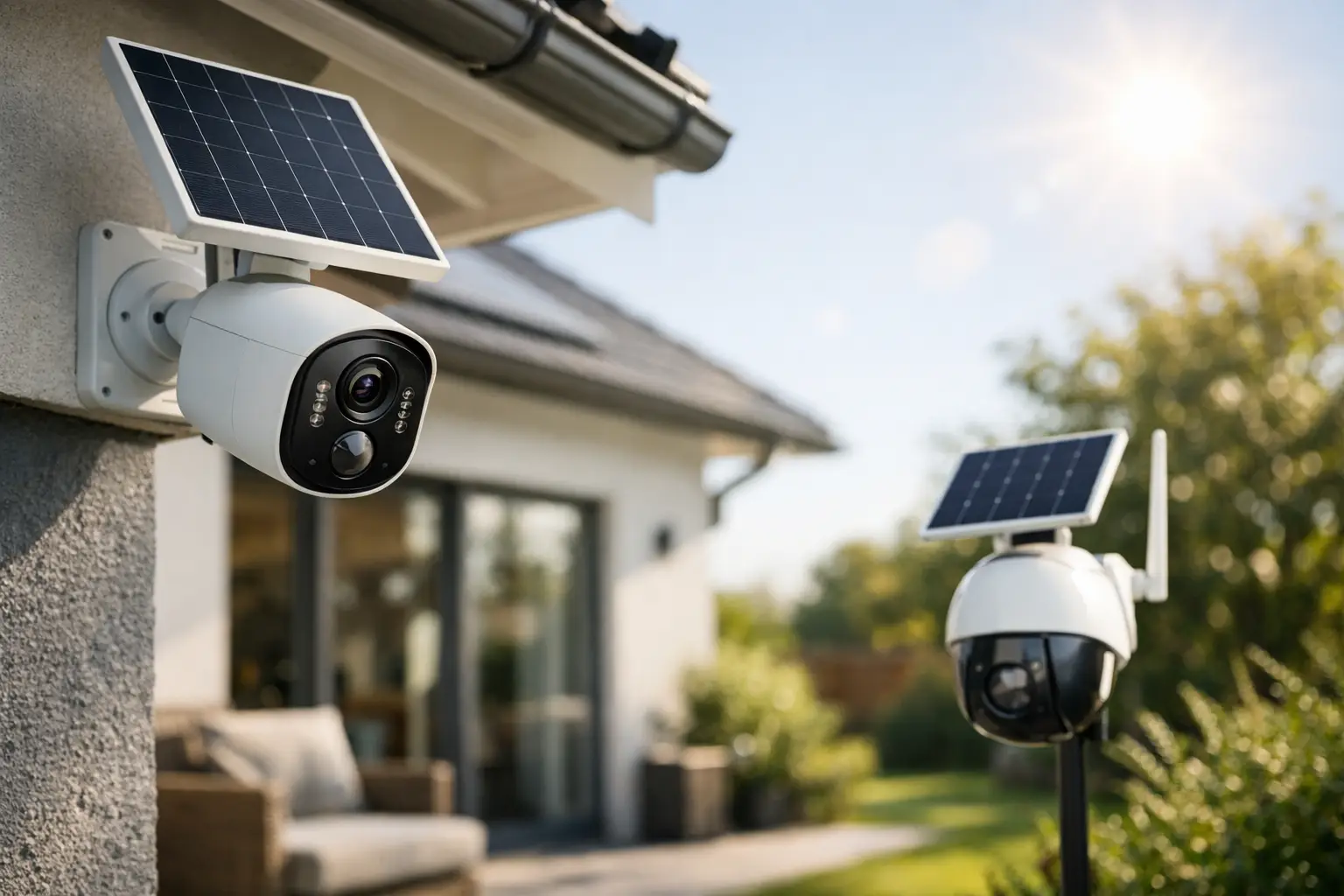 Mejores cámaras solares sin cables para tu hogar